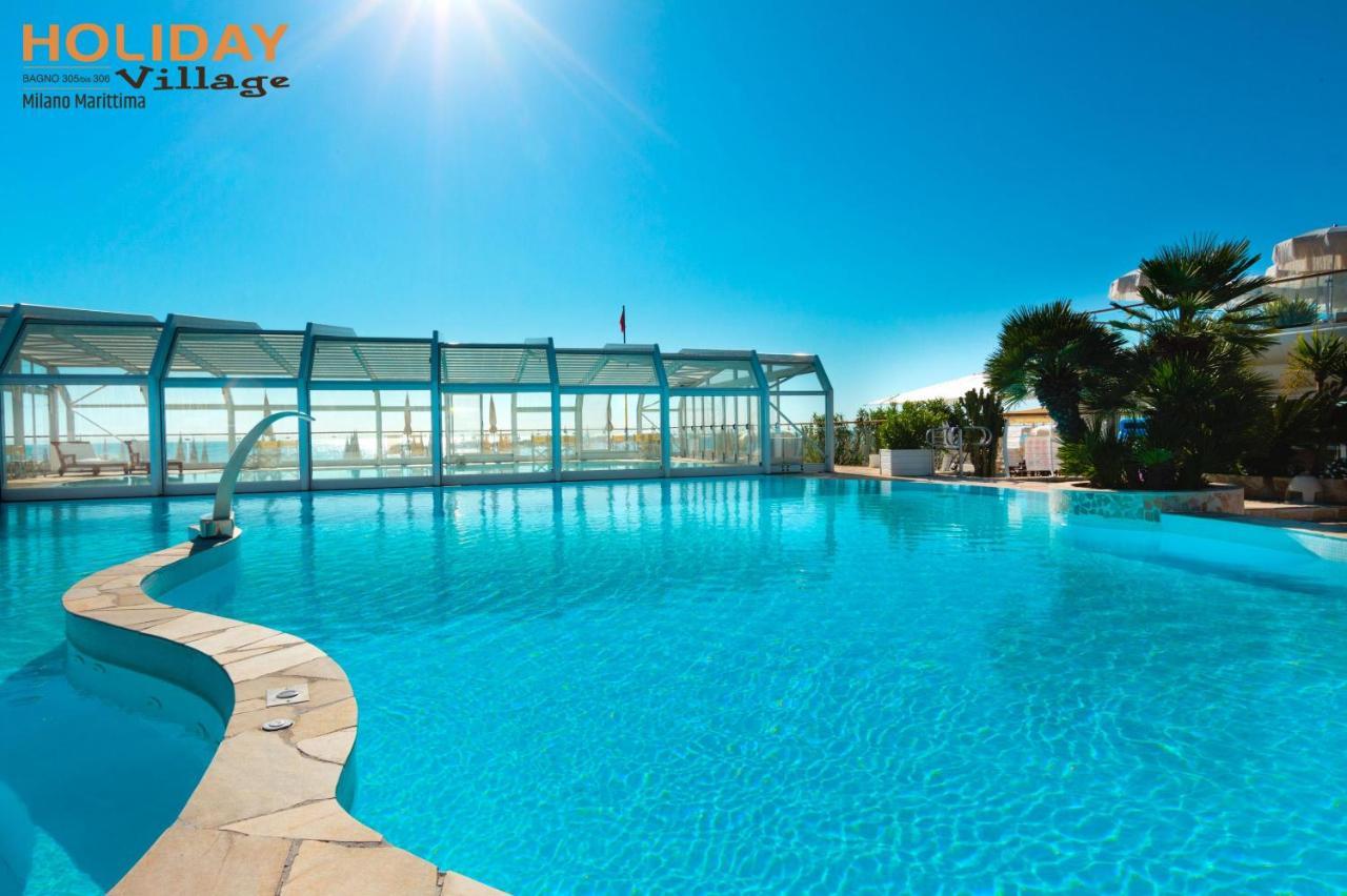 Hotel B&B Des Bains Milano Marittima Buitenkant foto