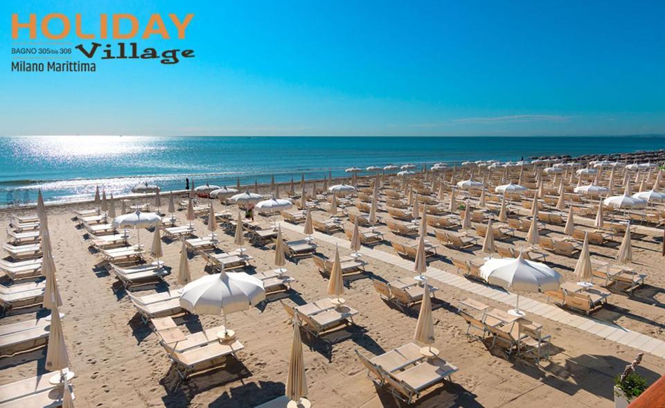 Hotel B&B Des Bains Milano Marittima Buitenkant foto